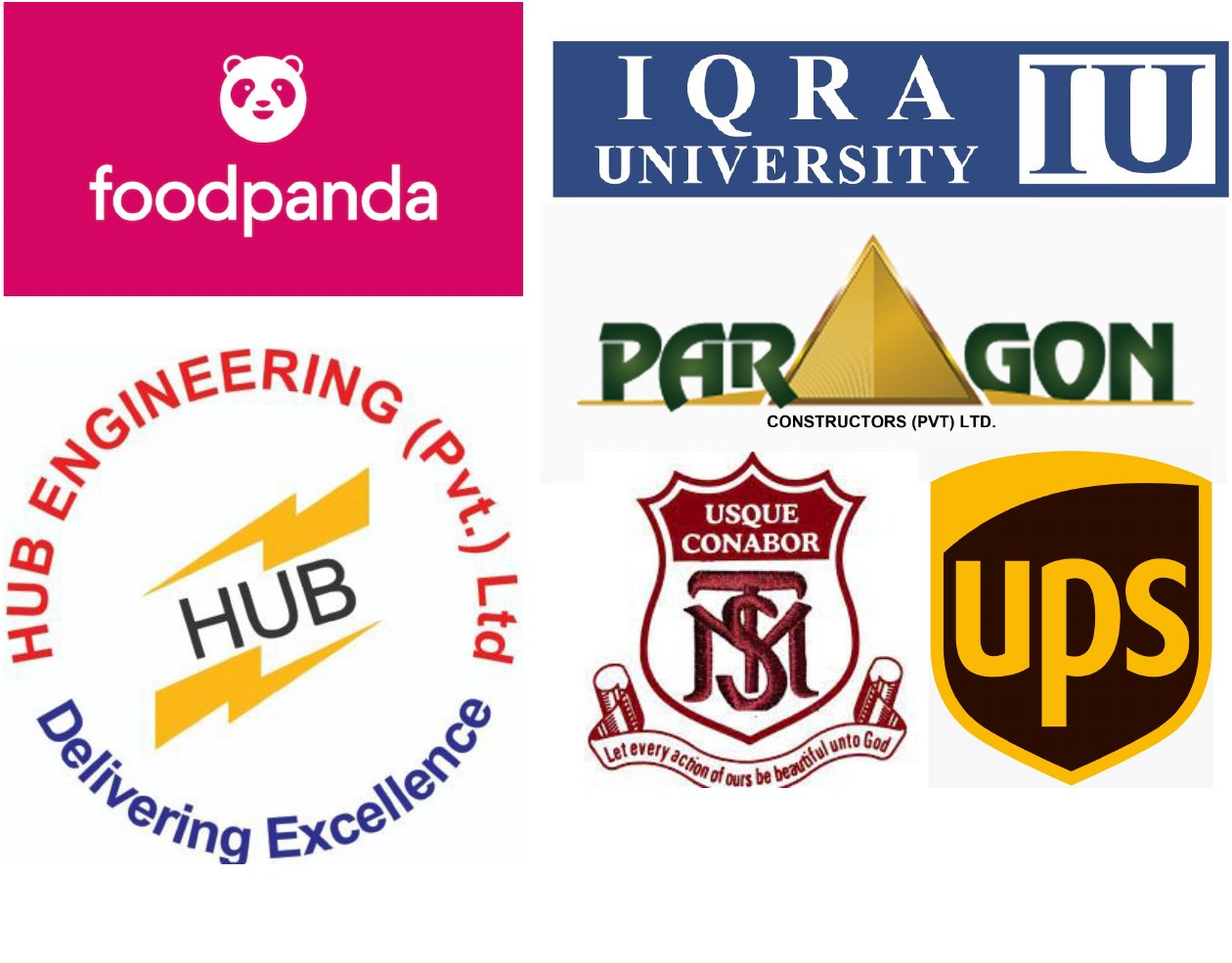 Raina Traders client logos